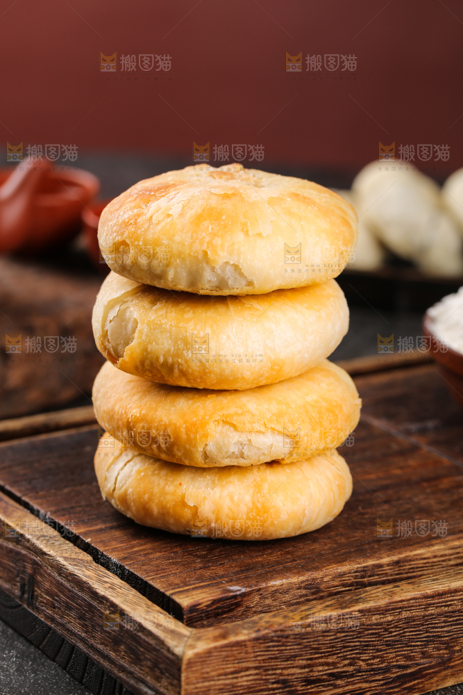 深底上的苏氏月饼