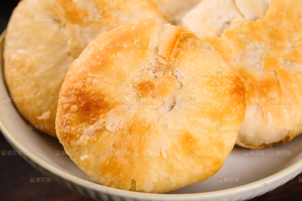 深底上的苏氏月饼