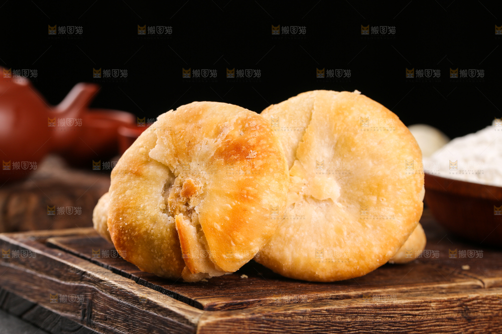 深底上的苏氏月饼
