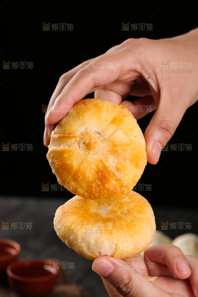 深底上的苏氏月饼