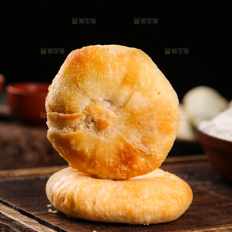 深底上的苏氏月饼
