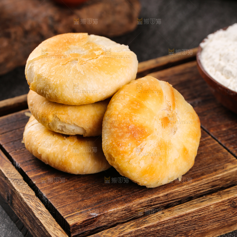深底上的苏氏月饼