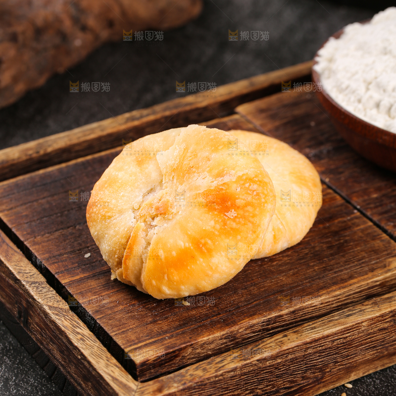 深底上的苏氏月饼