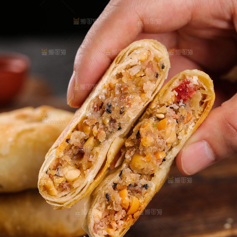 深底上的苏氏月饼