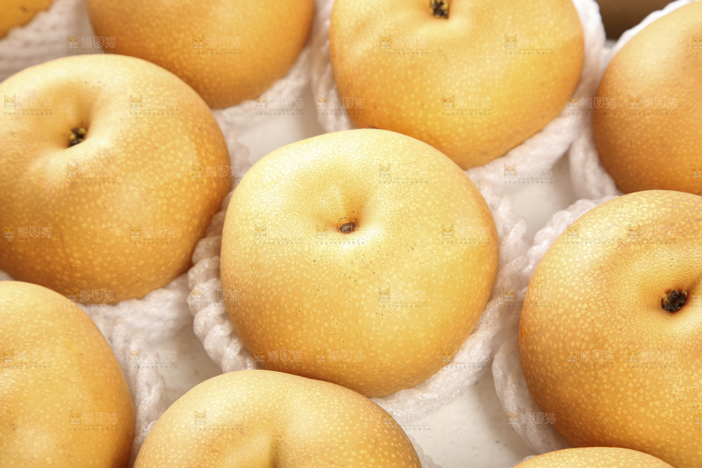 木底上的秋月梨