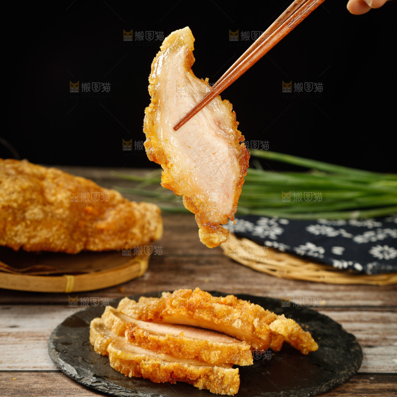 木底上的锅烧肉
