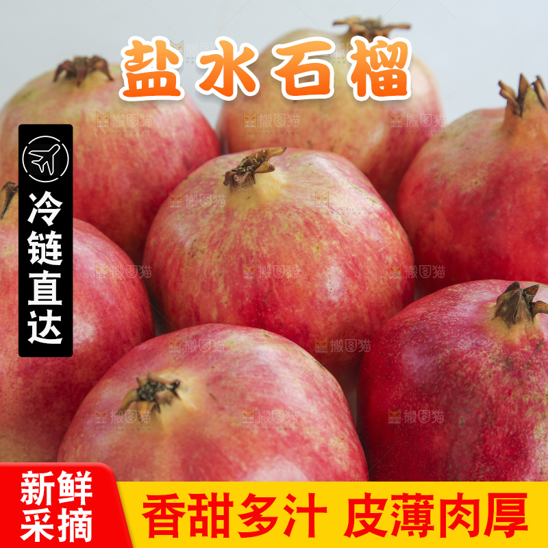 浅底上的会泽盐水石榴