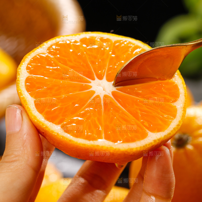 深底上的宜昌蜜桔