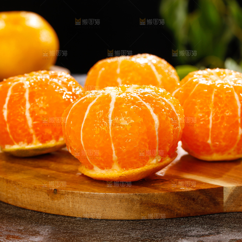 深底上的宜昌蜜桔