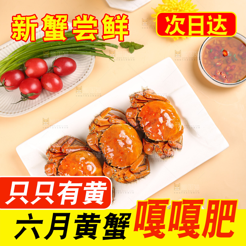 浅底上的大闸蟹