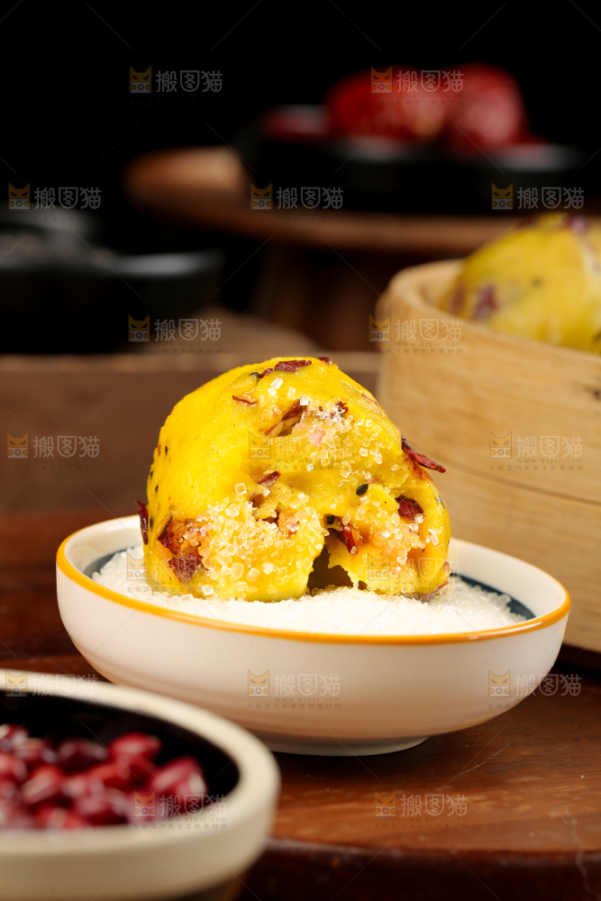 木底上的大黄米窝窝头