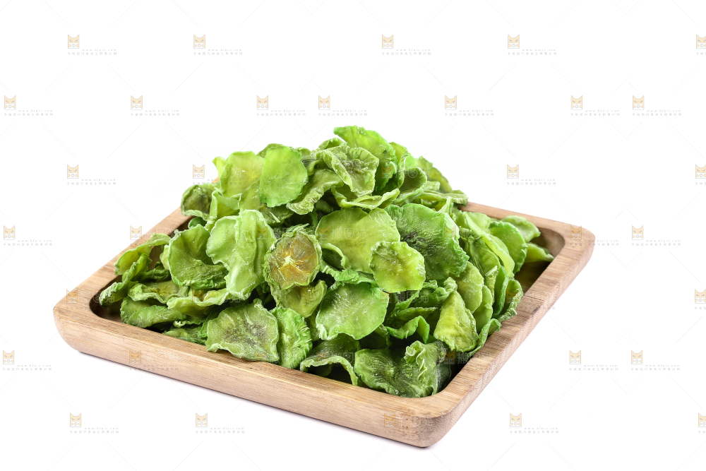 白底上的莴笋干