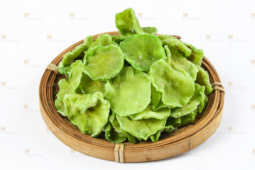 白底上的莴笋干