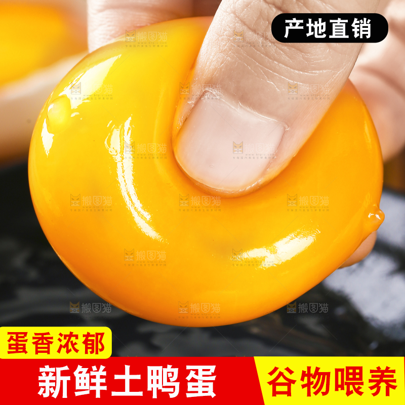 深底上的鸭蛋