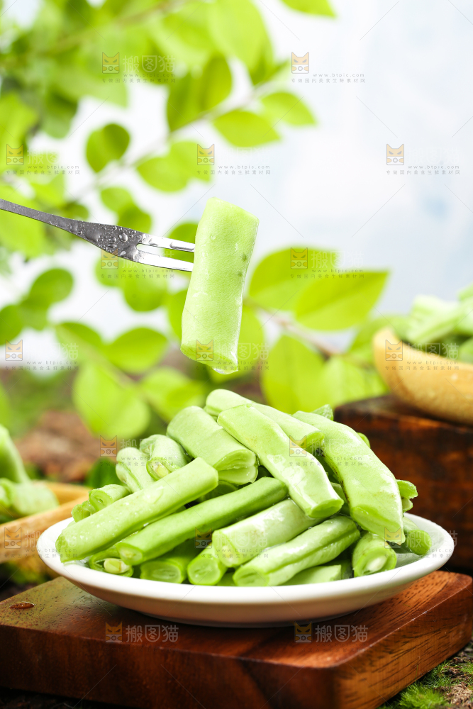 木底上的四季豆