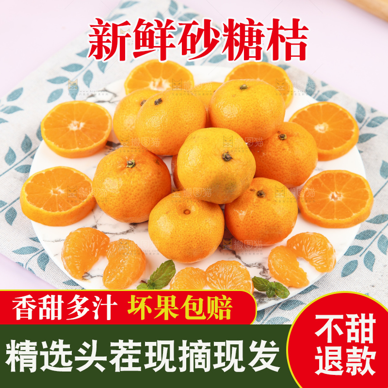 浅底上的沙糖桔
