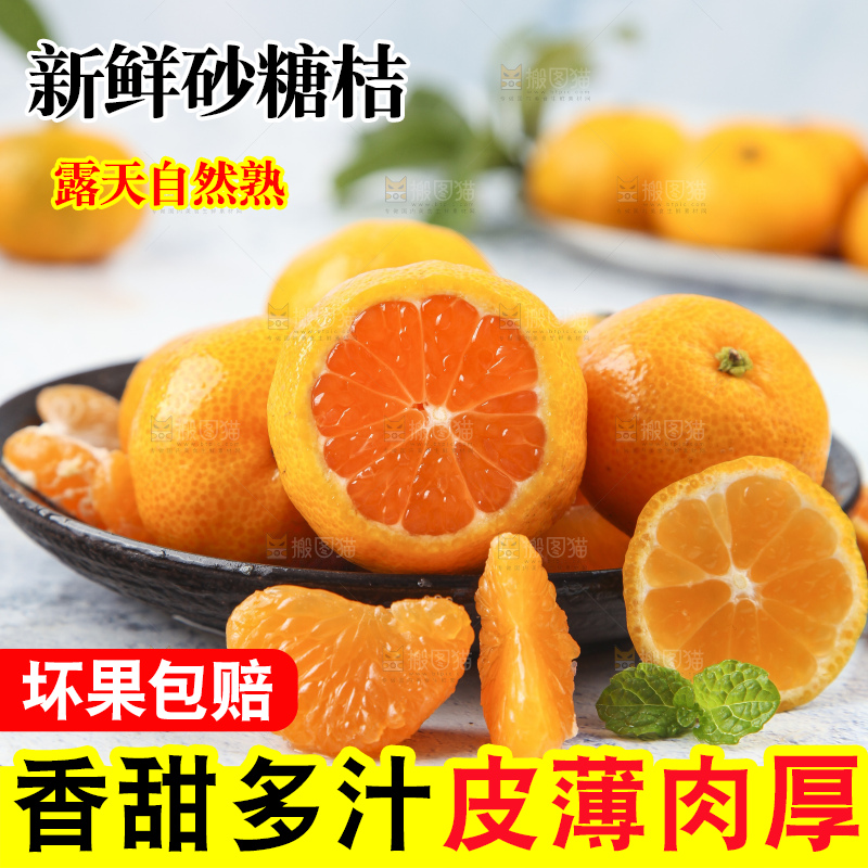 浅底上的沙糖桔