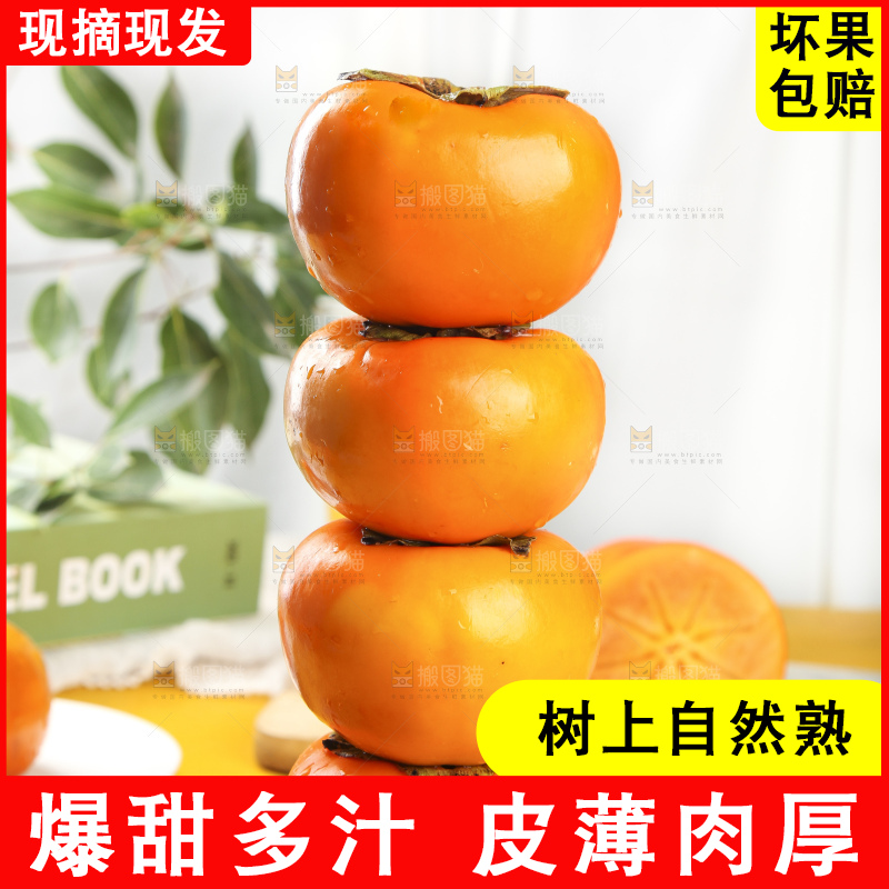 浅底上的脆柿