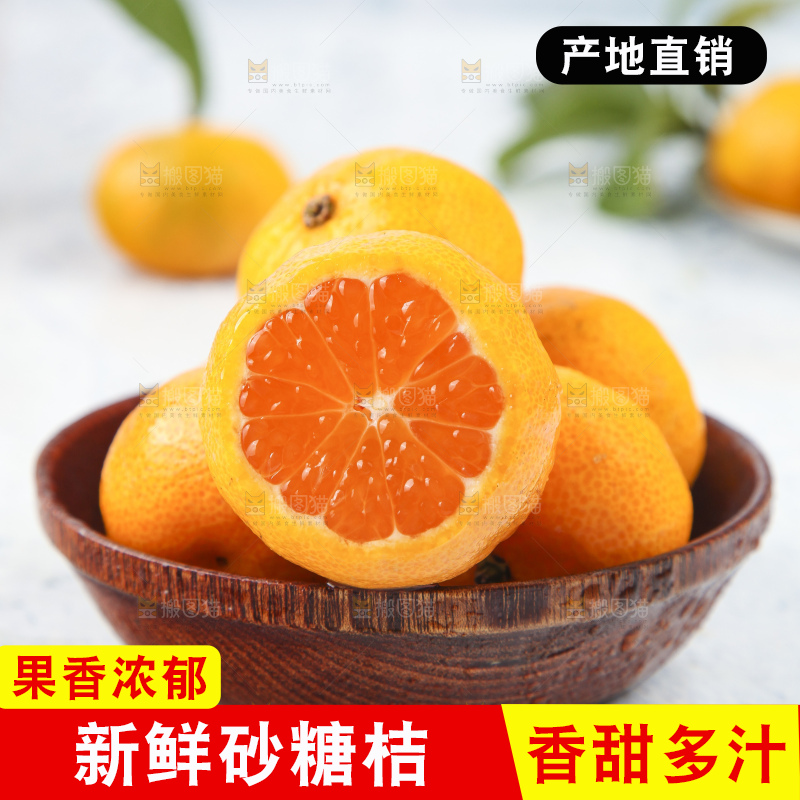 浅底上的沙糖桔