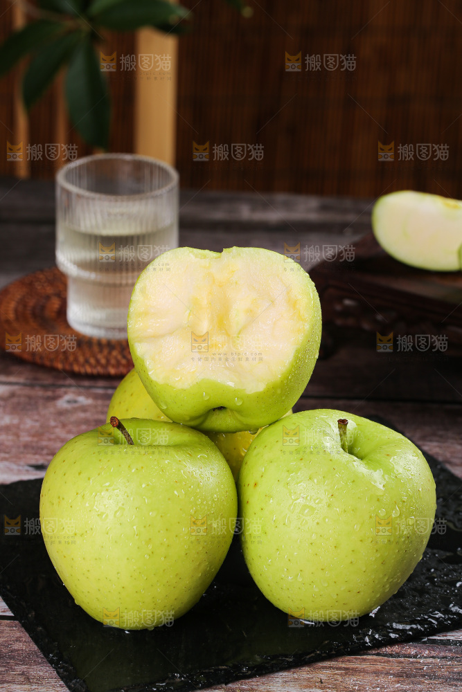 深底上的王林苹果