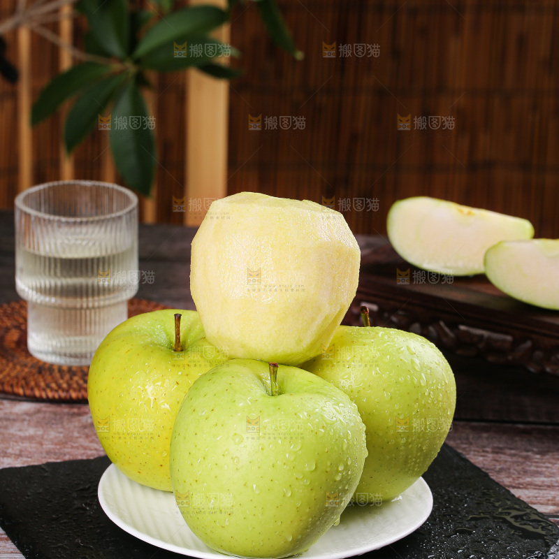 深底上的王林苹果