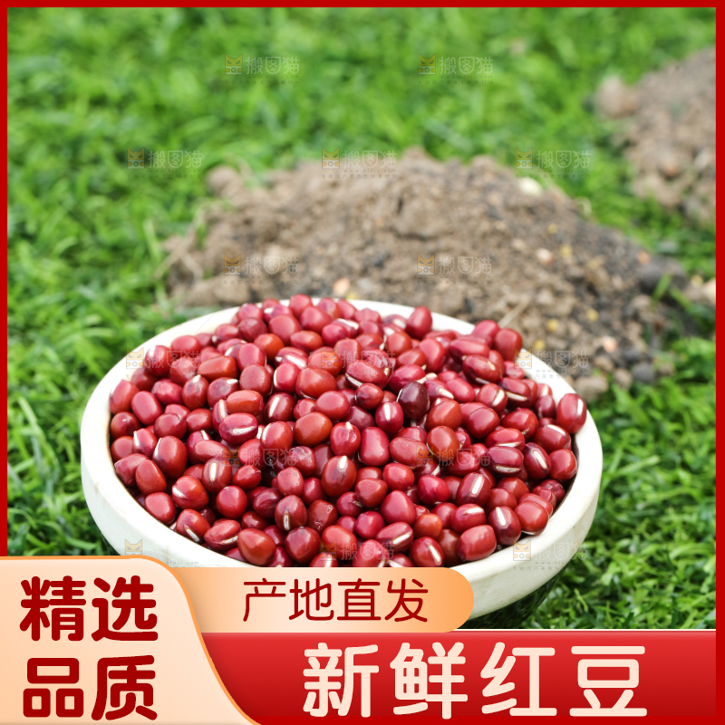 深底上的红豆