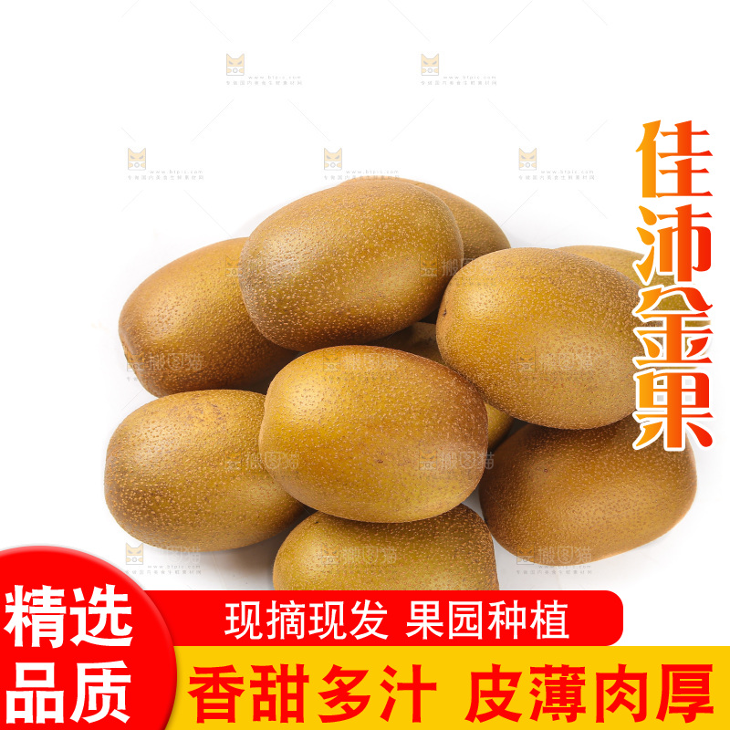 白底上的佳沛奇异果