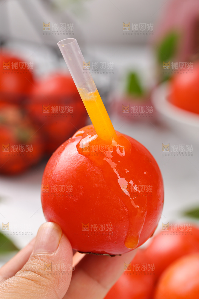 浅底上的珍珠蜜柿
