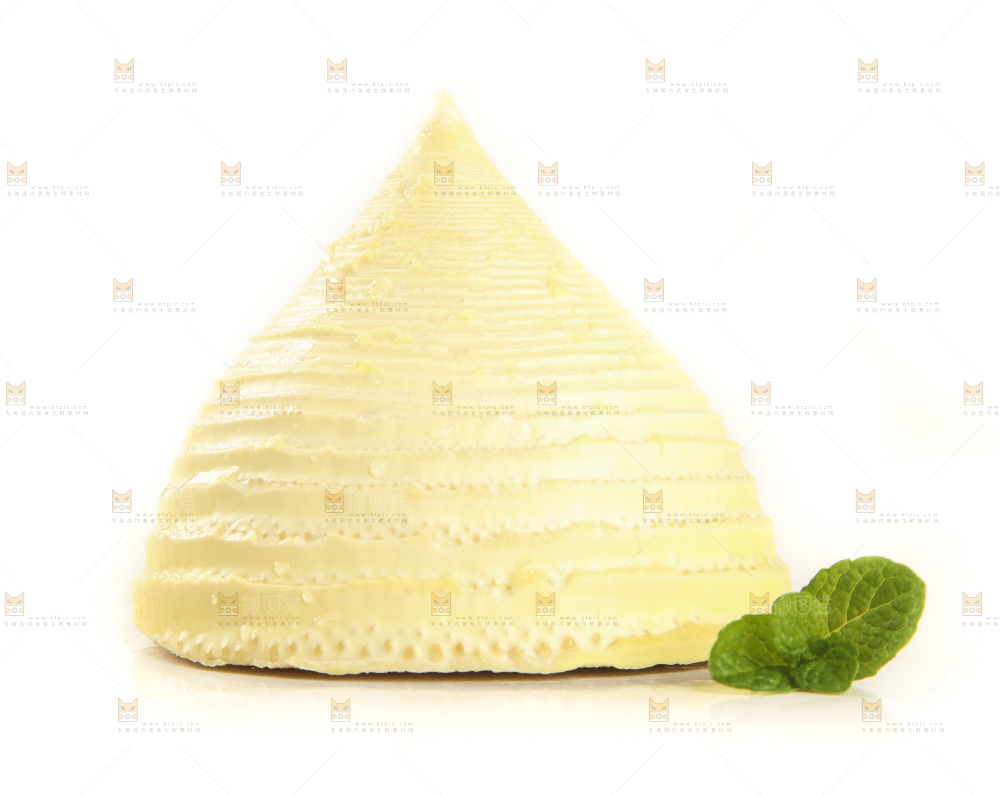 白底上的冬笋