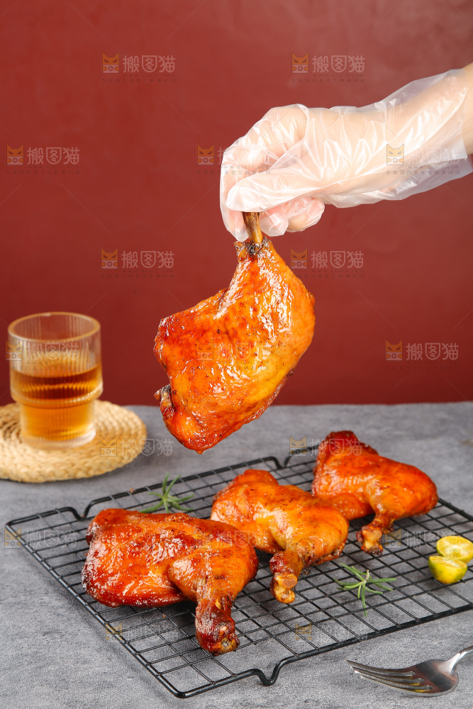 深底上的战斧鸡腿