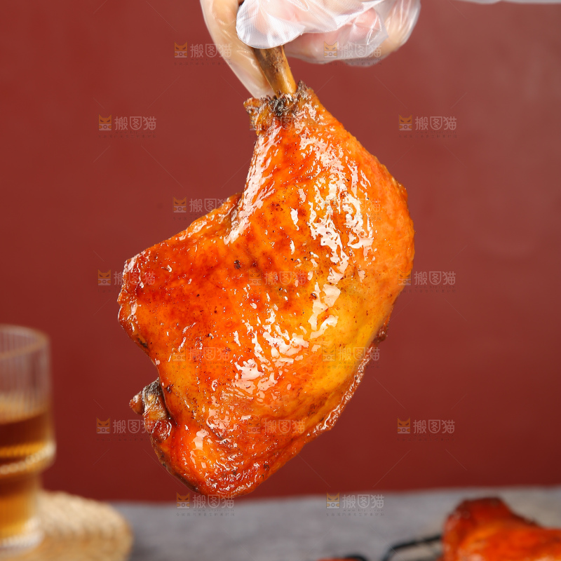 深底上的战斧鸡腿