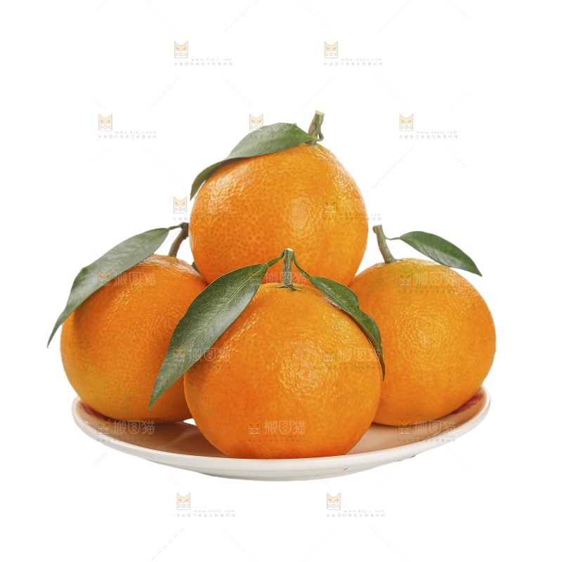 白底上的爱媛果冻橙