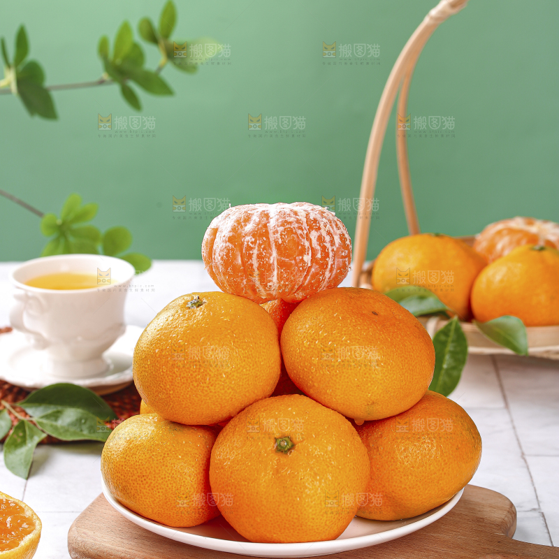 浅底上的涌泉蜜桔