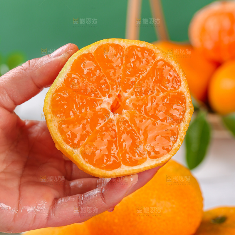 浅底上的涌泉蜜桔