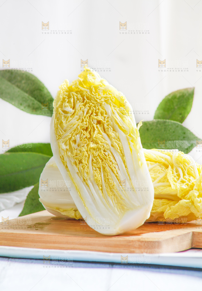 浅底上的娃娃菜