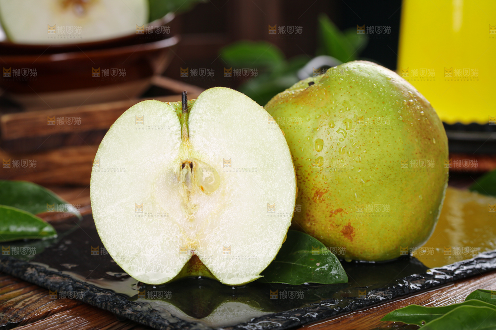 深底上的玉露香梨