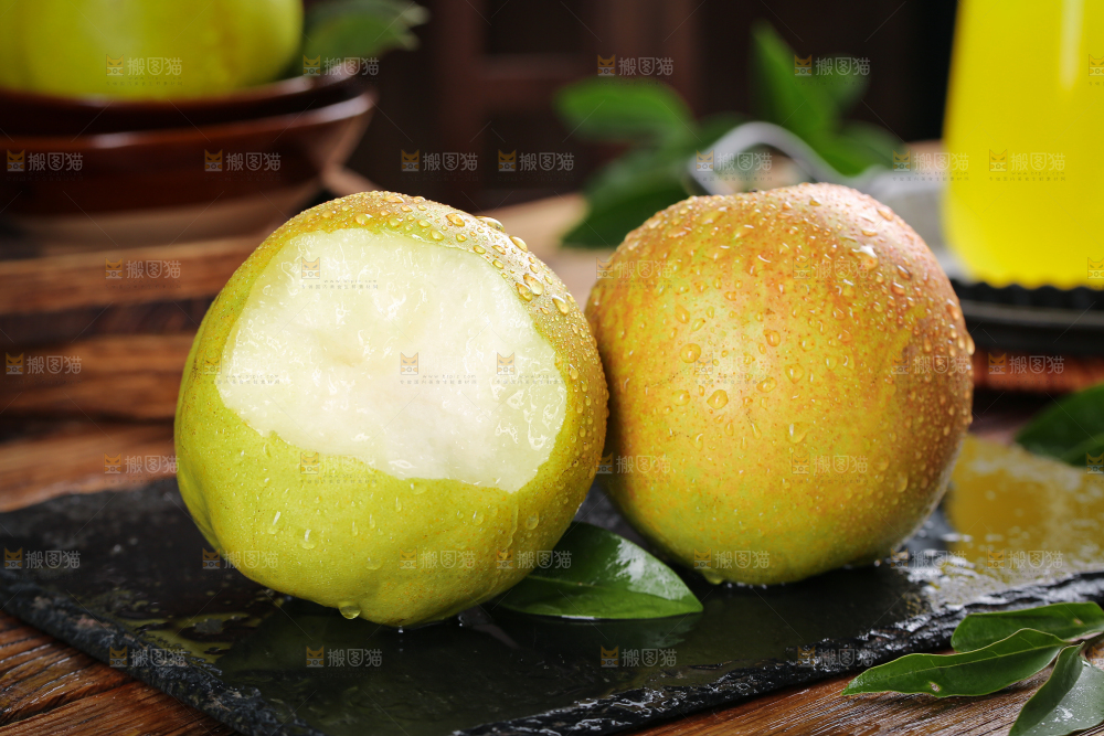 深底上的玉露香梨