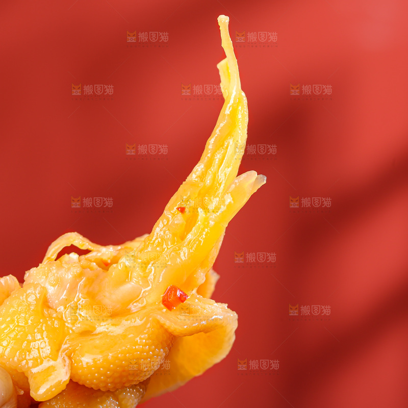 深底上的无骨鸡爪