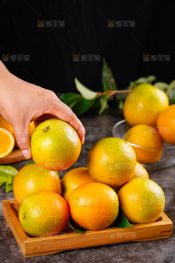 深底上的廉江红橙