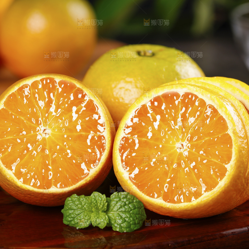 深底上的廉江红橙