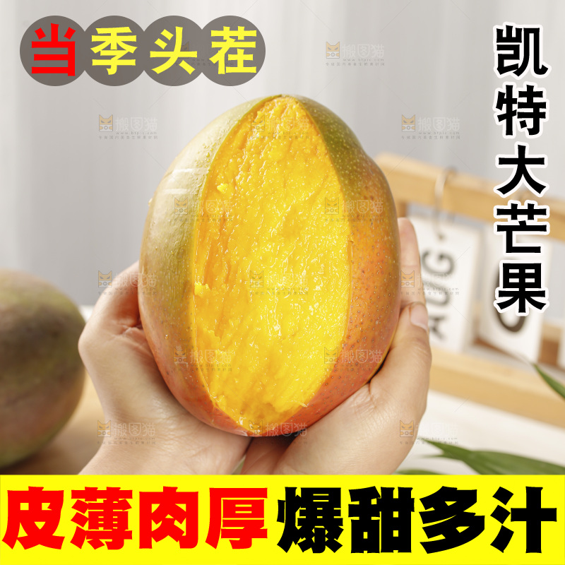 手里拿着凯特芒