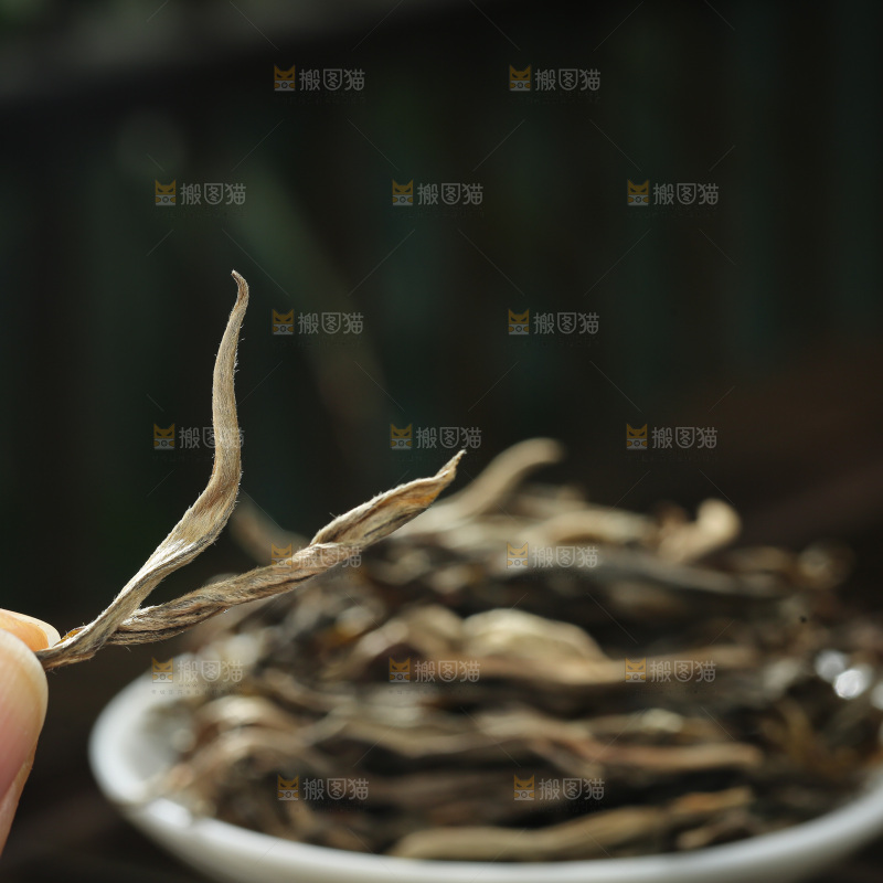 深底上的生普茶