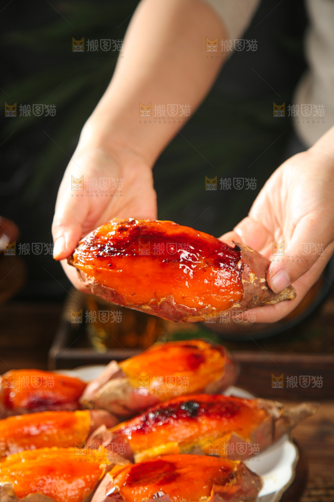 深底上的烤烟薯