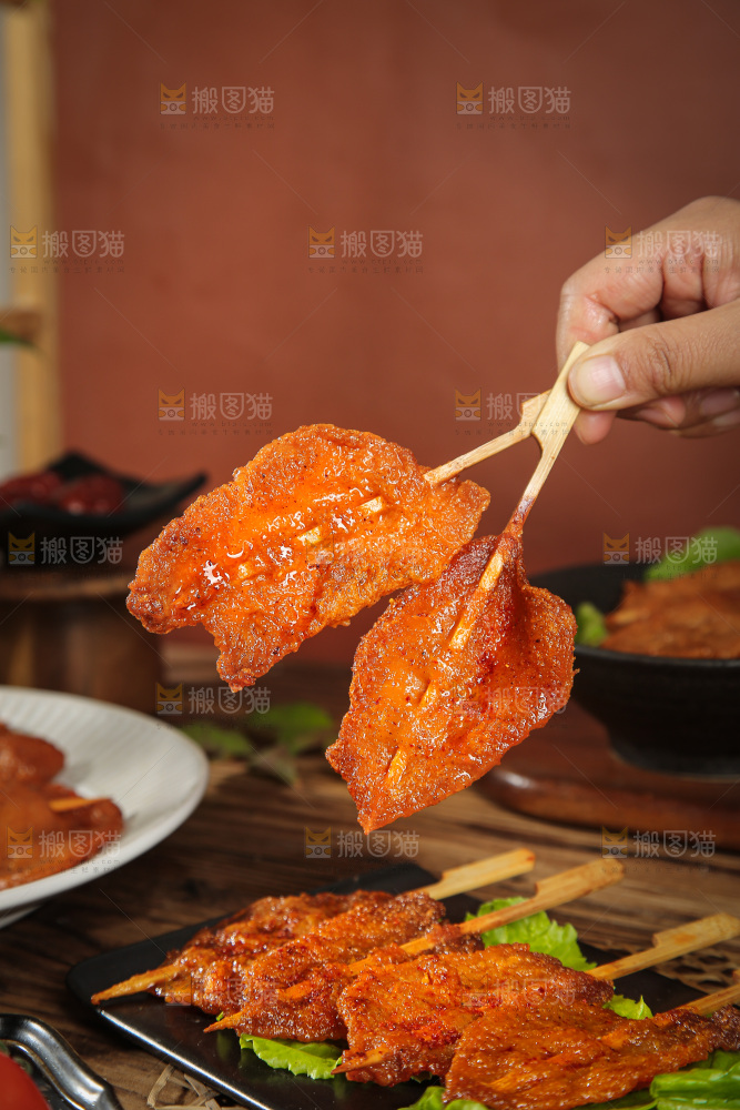 深底上的鸡柳