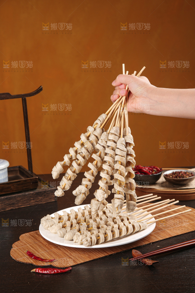 深底上的面筋