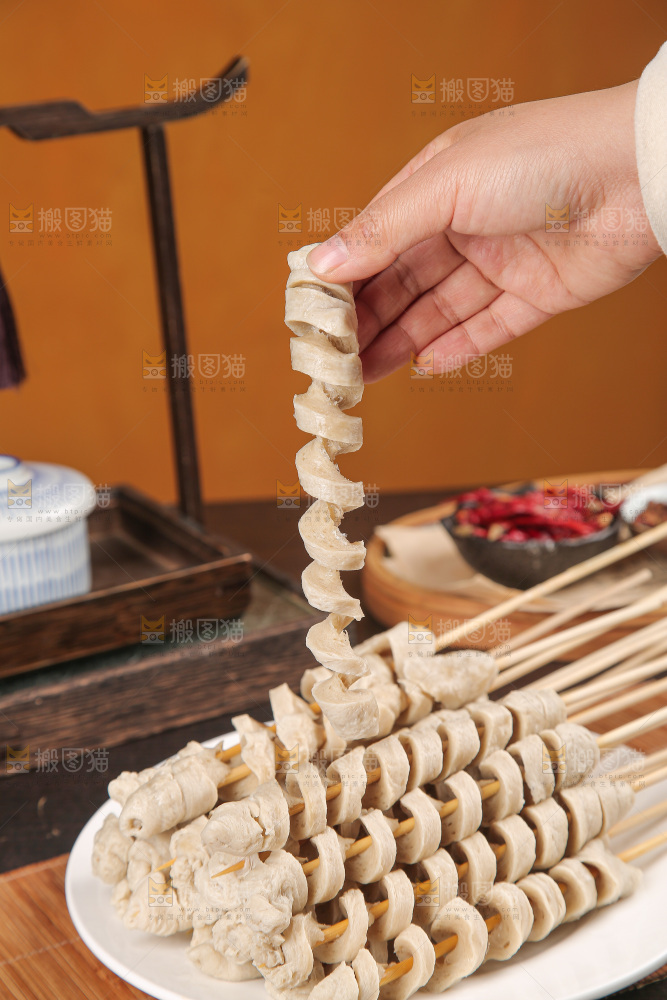深底上的面筋