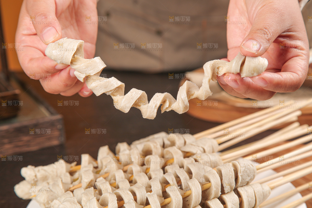 深底上的面筋