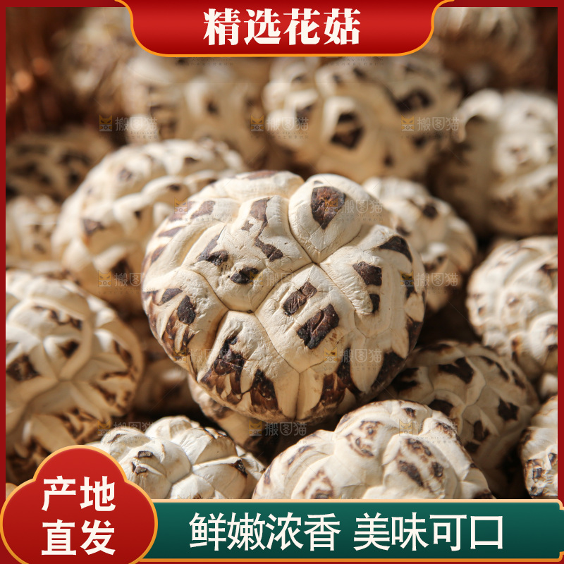 深底上的花菇