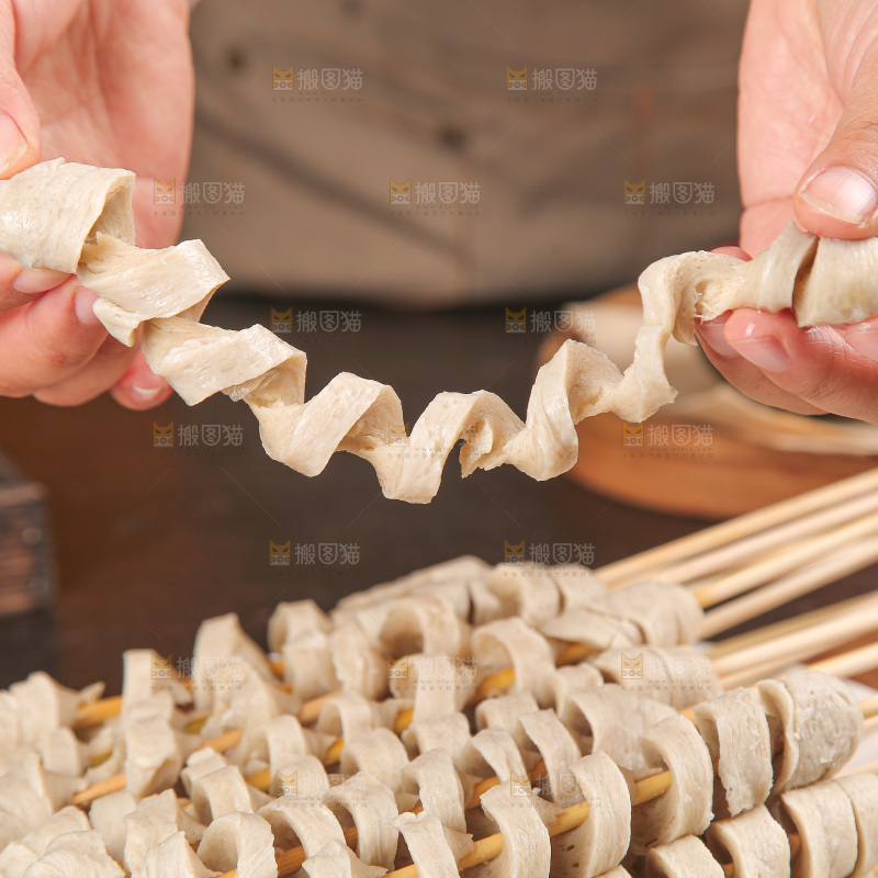 深底上的面筋