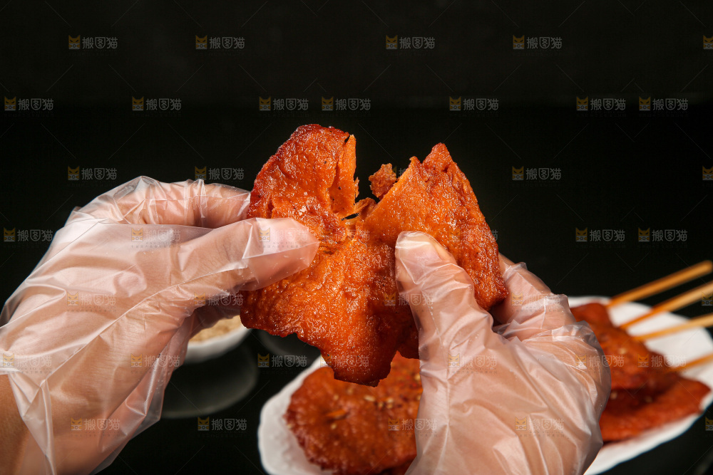 深底上的里脊肉